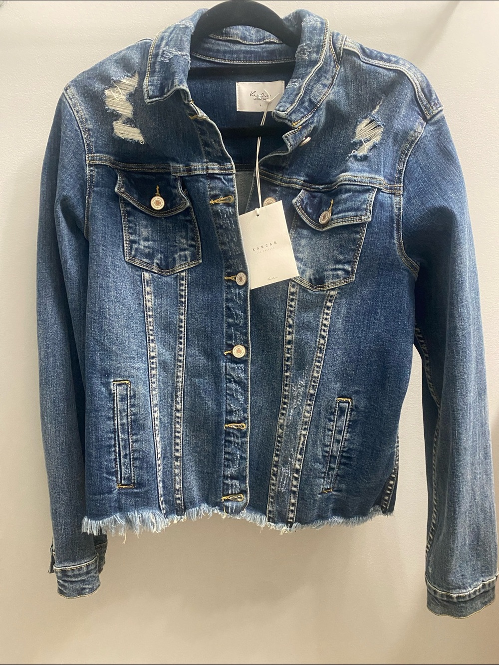 Kansan Los Angeles size large Jean jacket